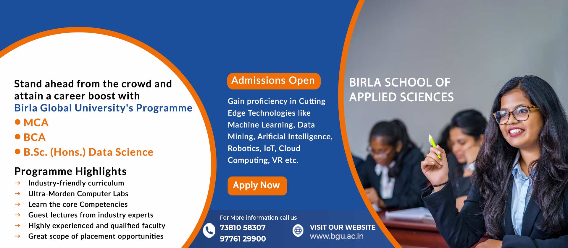 BGU Bhubaneswar |MBA|BBA|BCom|BBALLB|BAJMC|BCA|MCA